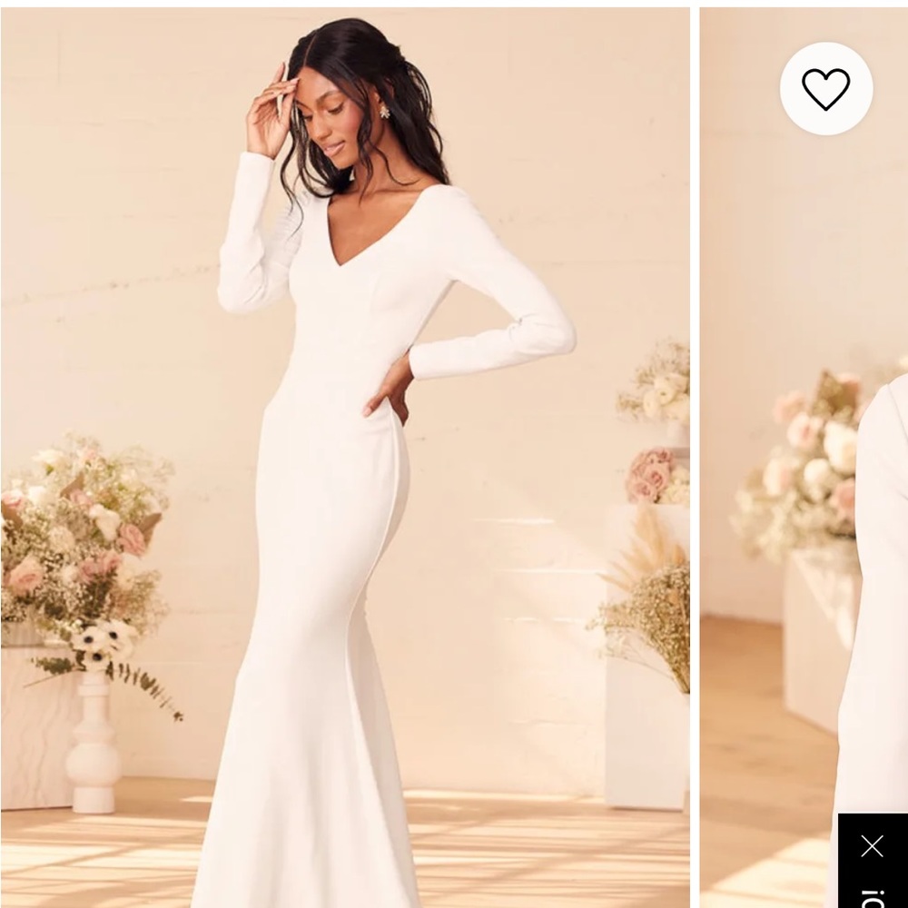 Lulu’s Long sleeve mermaid dress